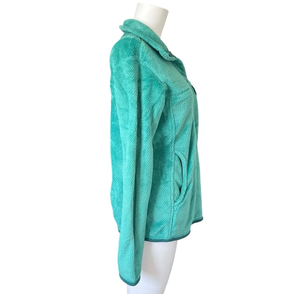 Patagonia Green Retool Snap T Pullover Sweater Womens Size Medium M